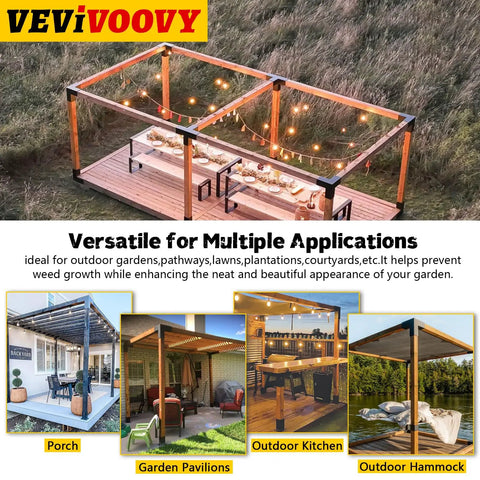 Three Way T Shaped Beefy Pergola Brackets For Four By Four Wood Beams Three Point Five Inches Heavy Duty 14 Gauge Steel With Hardware Outdoor Gazebo Cabin Mounts