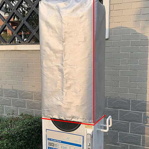 Tough As Nails Pro Heavy Duty EV Charger Box Cover For Electric Vehicle Charging Station, waterproof silver fabric, wall-mounted.