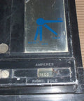 Top Shelf Heavy Duty 2000 Amp Frame Industrial Circuit Breaker Featuring 1600 Amp Magnetic Trip three pole label showing ON/OFF position.
