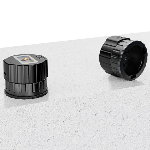 Wireless Telescope Eyepiece Camera With 16MP Sensor For Astronomy, 1080P HD Video, two-part rotating attachment displayed on gray surface