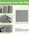 Slick Reusable Hvac Furnace Air Filter Featuring Top Shelf Washable Merv Eight Electrostatic Build And Rock Solid Aluminum Frame To Keep Your Place Fresh As Ever At Every Office And Business Location Actual Size 11.75 By 11.75 Inches, measuring 12x12 inches.