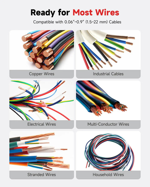 Heavy Duty Electric Wire Stripper Machine Featuring Multiple Operation Modes For Rapid Automated Cable Peeling with copper and industrial wires.