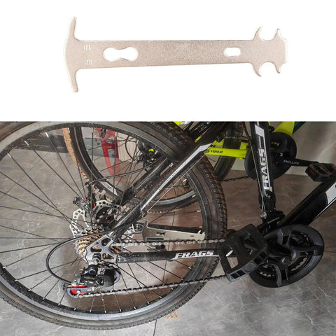 Chain Repair And Maintenance Tools Kit With Link Pliers Chain Breaker Splitter Chain Checker Missing Links And Chaingang Cleaning Brush for bike maintenance