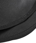 Close-up of Rugged Waterproof Silicone Fire Mat 36x36 Inch with dual-layer thermal barrier and heavy-duty stitching detail.