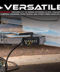 7 Pin Trailer Wiring Harness Plug Inline Cord Kit with 7 Way Junction Box and 4 Ft Cord for Safe Towing on trailer connection