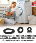 Heavy Duty Front Load Washer Core Rebuild Kit With Legit Tub Bearings And Leak Proof Seals For Smooth Sailing Laundry Days And Zero Hassle Restoration That Truly Delivers, featuring gaskets and bearings.