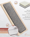 Non Slip Peel And Stick Stair Treads For Wooden Steps Indoor Safe For Elders Kids And Pets Grey 13 Pcs 8 By 30 Inch