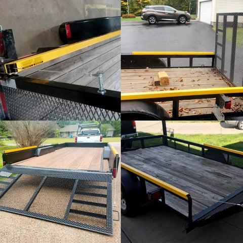 Heavy Hitting Trailer Tailgate Lift Assist Replacement Spring Kit Featuring Dead Simple No Sweat Installation And Robust Dual Coil Design For Smooth Reliable Support On Any Utility Or Cargo Trailer Today on a utility trailer.