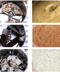 Stainless Steel Electric Grain Grinder Pulverizer for Superfine Flour and Powder grinding various grains and spices.