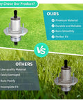 Heavy Duty Spindle Assembly For John Deere X300 X350 S240 Z225 Lawn Tractor Replace Am137483 Am136733 comparison image
