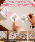 Super Slick Mini Sticker Printer And Quick Photo Maker, Pocket Sized Portable Inkless Device for kids' creative crafts.