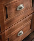 Clean Rustic Nickel Cabinet Pulls With Sweet Slick Finish Perfect For Refreshing Kitchen Cabinets And Bathroom Drawers Easy Grip Design on wooden drawers