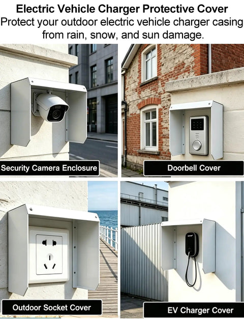 Wall Mounted EV Charger Storage Box Functions As A Heavy Duty Cable Cover To Tame Cord Chaos And Keep Your Home Charging Setup Looking Clean While Shielding Gear From Weather And Wear.
