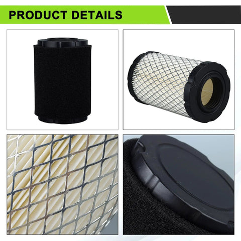 Close-up of the air filter from the Air Filter MIU14395 For John Deere D100 D105 D125 D130 D140 D110 E100 E120 E130 E140 LA135