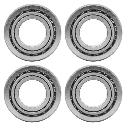 Four Piece Separable Tapered Roller Bearing Kit Model 32004 2007104E Steel Heavy Duty Mechanical Bearing Replacement For Machine Tools Drive Motors Transmission Gear Equipment, four bearings