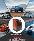 Heavy Duty Automotive Smoke Machine Leak Detector With Built In Air Pump For Slick Radiator And Vacuum Testing Rock Solid Cast Iron Body For The Daily Shop Grind And Leak Tracking surrounded by various vehicles.