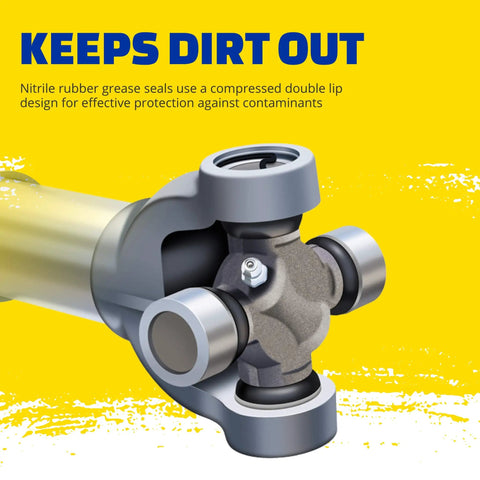 Greaseable Premium Universal Joint For Classic Oldsmobile 98 88 Starfire And Fiesta Models From 1957 To 1963 with nitrile seals.