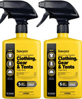 Twin Pack Premium Permethrin Clothing Insect Repellent Trigger Spray 24 Oz Yellow Bonds To Fabric For Up To 6 Weeks Or 6 Washings