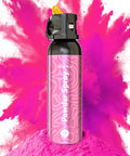 Sick Vibes Pink Smoke Bomb Powder Spray Launcher Kit For Outdoor Raves And Festivals Featuring Hella Biodegradable Color Burst and Super Quick Cleanup party essential gear, blush pink tube on pink powder.