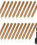 Wood Dowel Screws Kit With Driver, 20 Double Headed Hanger Bolts, 5/16-18 x 2 Inch, Carbon Steel Fasteners
