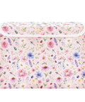 Heavy Duty Foldable Storage Bin With Secure Flip Top Lid And Collapsible Build For Bedroom Essentials, floral design.