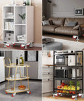 Furniture and storage units with 3 Inch Leveling Plate Caster Wheels With Adjustable Anti Vibration Foot Pads Heavy Duty Swivel Casters