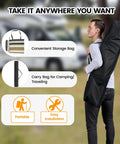 Double Hammock With Stand For Two People, Portable Indoor Outdoor Hammock Set, 450 Lb Capacity, Includes Storage Bag And Carrying Bag, Desert Stripe