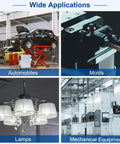 Wide applications of Built Like A Tank 20 Piece Wire Thread Inserts In 1/4 20 UNC Helical Coil Format in automobiles, molds, lamps, and mechanical equipment.