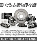 Built Tough Front Wheel Bearing Hub Assembly For 2013 To 2020 Subaru Wrx Crosstrek Outback Iv Xv Impreza displayed with other parts.