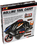 Box packaging of Rolling Tool Creeper Caddy Tray With Five Compartments For Mechanic Garage And Workshop Organization