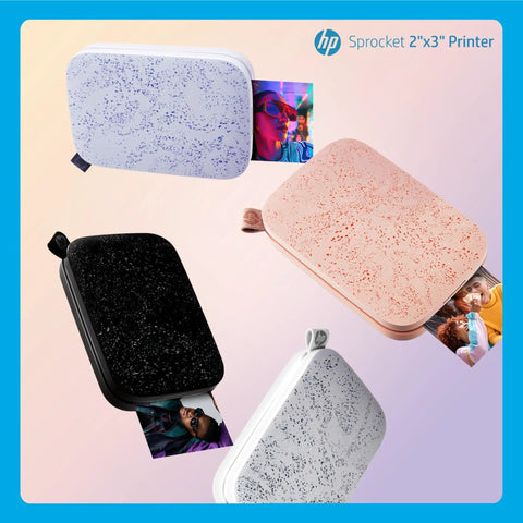 Pocket Sized Photo Printer For Instant Two By Three Inch Sticky Back Photos From Your Phone On The Go Luna Pearl Edition