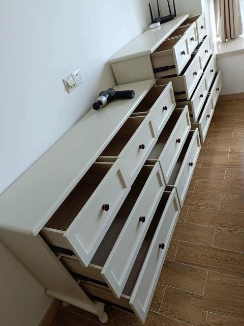 Ten Pack Round Wood Drawer Knobs Warm Red Brown Finish Mushroom Design Slick Cabinet Handles Hella Tough Pulls For Kitchen Furniture Dressers Wardrobes Quick Install Top Shelf Gear Fits Any Simple Home Refresh on cream dresser drawers.