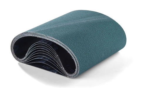 8 By 19 Inch Floor Sander Belts 24 Grit EZ 8 Compatible Pro Grade Replacement Sanding Belts Bulk Pack Of 10 For Hardwood Floor Refinishing