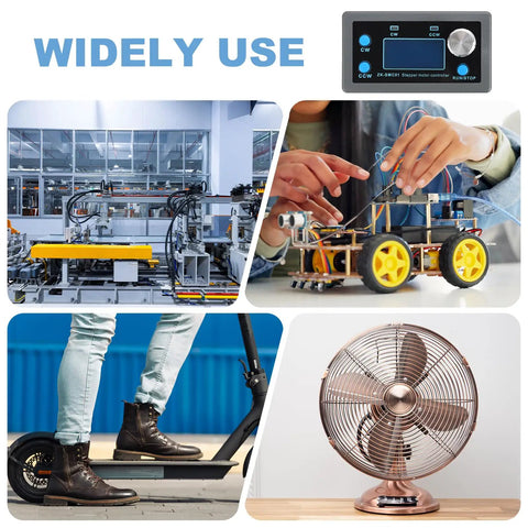 Gray DC Motor Speed Controller 5-30V With Forward Reverse Function in various automation and robotics applications