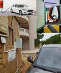 Heavy Duty Universal EV Charger Enclosure And Cover With Cable Holder, weather resistant station box on a wall.
