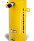 Beefed-Up 30 Ton Double-Acting Hydraulic Cylinder With 14.5 Inch Stroke, yellow industrial hydraulic pump
