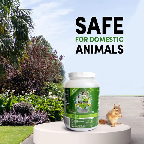 All Animal Repellent Granules Ready To Use For Lawns, Gardens And Yards Keep Deer And Rabbits At Bay with chipmunk in garden