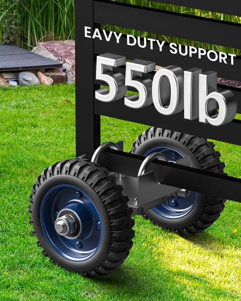 Rolling Gate Wheels Double U Bolts Sliding Gate Carrier Heavy Duty Wheel For Metal Tube Gates Sliding Gates Driveways