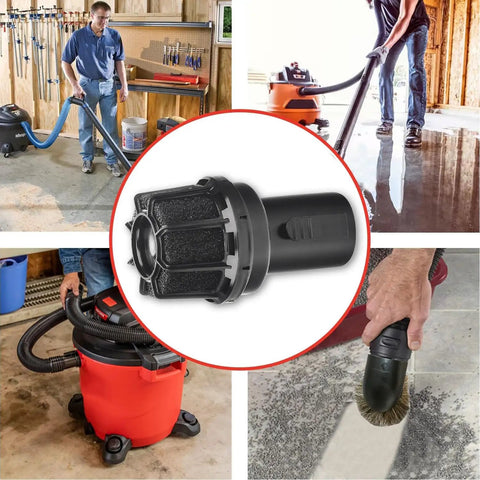 Shop Vac Muffler Diffuser 2-1/2 Inch Fits Craftsman And Ridgid Wet Dry Vacuums for quieter exhaust and cleaner operation