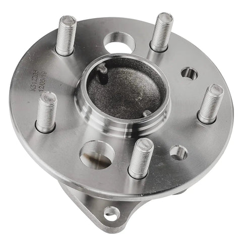 Street Ready Rear Left Wheel Bearing Hub Assembly With Abs Sensor Fits Toyota Avalon Camry Highlander Solara Lexus Es300 Es330 Es350 close-up view of hub with five bolts