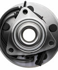 Front Wheel Bearing Hub Assembly For Ram 1500 Classic 2019 2022 515151 5 Lug 3 Bolt Flange Heavy Duty Steel With Abs Wire top view.