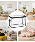 Store Your Stuff Like A Pro With These Sleek Clear Storage Bins featuring smooth zipper closures and heavy duty reinforced handles.