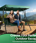 Replacement Canopy For Outdoor Swing 66 Inch By 45 Inch Two Seat Bench Glider Shade Cover Weatherproof UV Protected