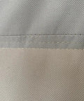 Close-up of stitching on Heavy Duty 600D Patio Swing Seat Cover Replacement For 3 Seater Outdoor Swing Cushions Waterproof UV Fade Resistant Rugged