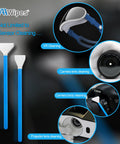 AAWipes two blue-handled 16 mm sensor cleaning swabs for APS-C DSLR/SLR cameras, 10-pack