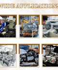 Heavy Duty Spherical Insert Bearings Two Piece Chrome Steel Units One Inch Bore With Eccentric Lock Setup built for diverse machinery applications.