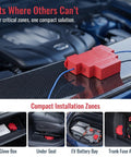 Hella Reliable Automatic Fire Extinguishing Device With Dual Nozzles For Electrical Panels And Control Cabinets Using Heat Triggered Thermal Release Suppression System Pack Of Two installed in compact spaces.
