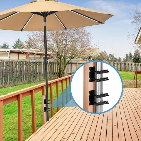 Pole Mounting Kit For Outdoor Poles Mast Brackets For Antenna Flagpole Post Tube Clamp Holder Street Sign Mounting Hardware For Light Poles 1 Pack Versatile Universal Fit For Round And Square Tubes And T Posts Weatherproof Durable Metal Construction