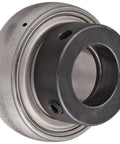 Pro Grade Heavy Duty Steel Ball Bearing Insert 1 1/2 Inch Bore with double NBR seals for industrial shaft operations.
