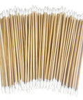 Eyxformula bamboo gun-cleaning cotton swabs with double-pointed tips, 6-inch length, 200 pieces